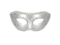 Mască de carnaval argintie - 1 buc.