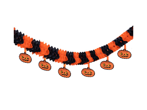 Ghirlanda de Halloween Dovleci - 300 cm - 1 buc.