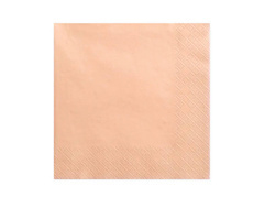 Șervețele de hârtie somon - 33 cm - 20 buc.