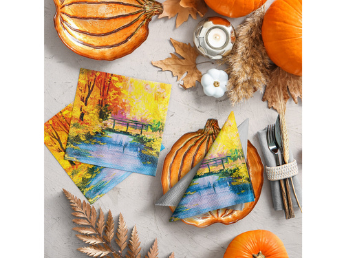 Șervețele Bridge over the River - 33 cm - 20 buc.