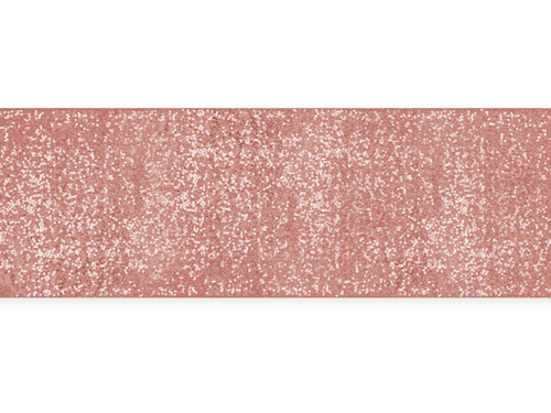Decor cu paiete - roz auriu - 28 cm x 2 m - 1 buc.