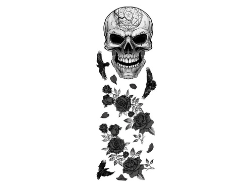 Halloween craniu decor de perete