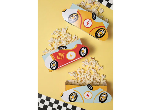 Cutii pentru popcorn Cars - 3 buc.