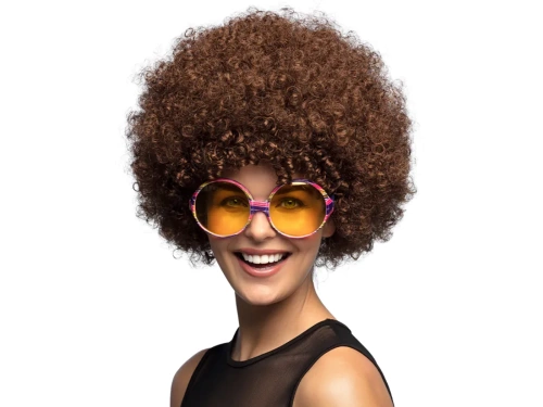 Peruca Afro maro - 1 buc.
