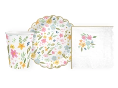 Set aniversare Flori de câmp - 22 buc.