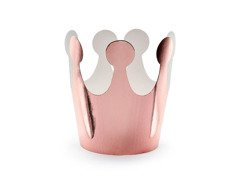 Coroană de petrecere aur roz - 6 buc.