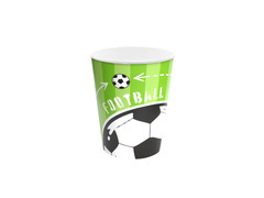 Cupe aniversare fotbal - 220 ml - 6 buc.