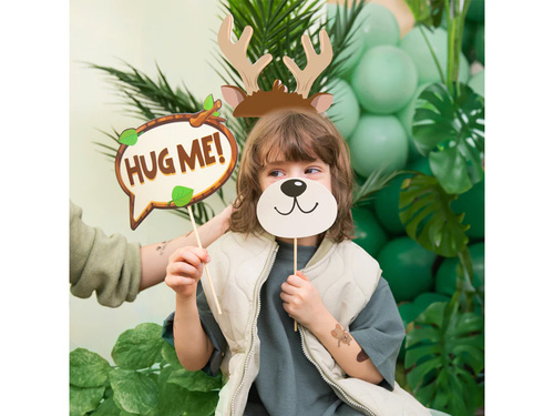 Recuzită foto pentru Forest Friends - 9 buc.