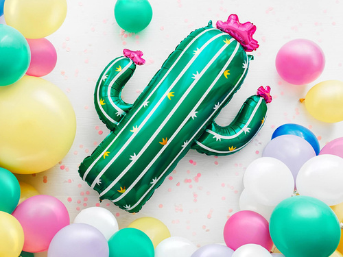Balon din folie Cactus - 60 x 82 cm - 1 buc.