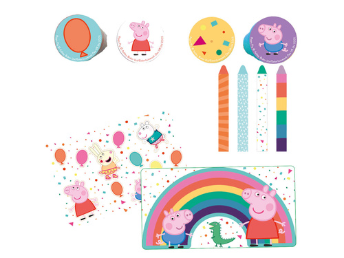 Set cadou Peppa Pig - 16 piese.