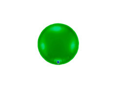 Balon rotund din folie verde - 30" - 1 buc.