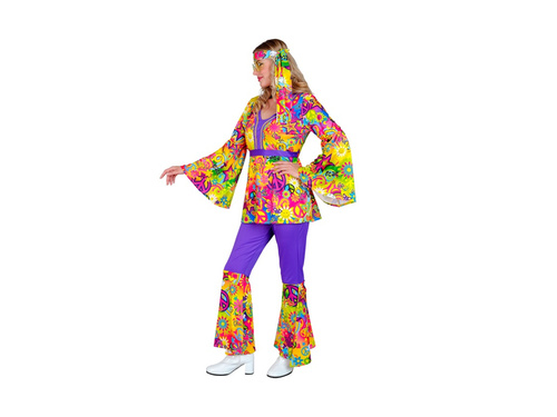 Ținută hippie din anii 1960. - pace și iubire