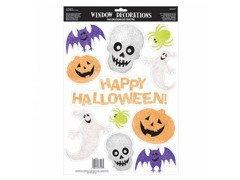 Decorațiuni de Halloween pentru ferestre - 11 buc.