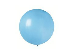 Balon gigant 85 cm în diametru - albastru pastel - 1 buc.