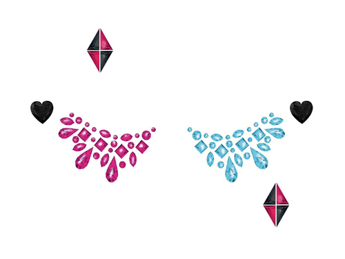 Fată periculoasă autocolante față autoadezive autocolante - 1 op.