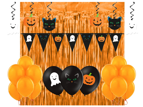 Set dovleac, pisică și dovleac - 64 piese