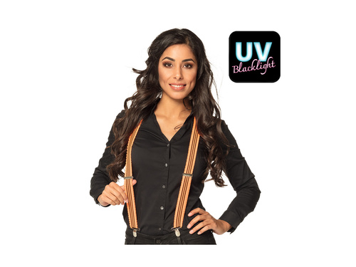 Ruffles ham neon portocaliu UV