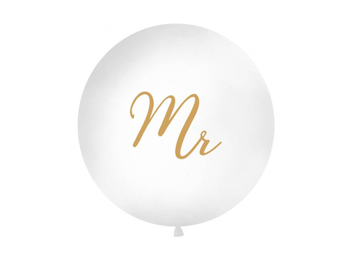 Balon gigant cu imprimare Mr - 1 metru - 1 buc.