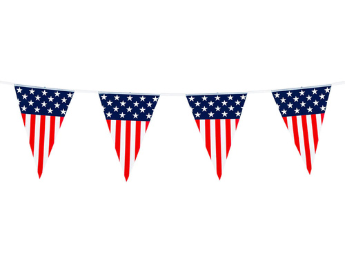 Banner cu steagul SUA - 6 m - 1 buc.