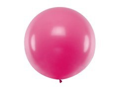 Balon gigant cu diametrul de 1 m - fucsia pastel.