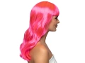 Peruca roz cu franjuri - 1 buc.