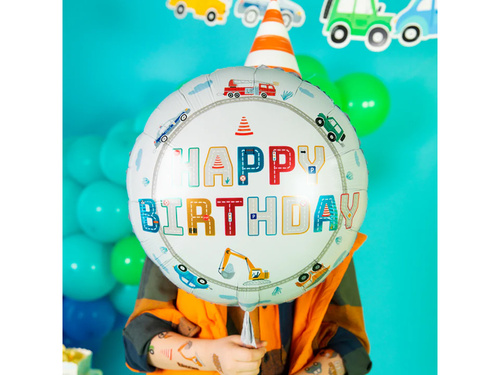 Balon folie Auta - 45 cm - 1 buc.