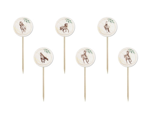 Culegător de tort Cai - 6 buc.