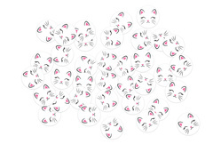 Confetti pentru ziua de naștere Kitten - 36 buc.