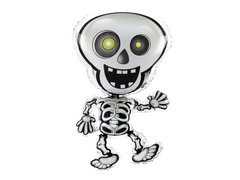 Balon de Halloween cu schelet - 47 x 81 cm - 1 buc.
