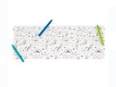 Carte de colorat dinozauri + creioane colorate - 3 buc.