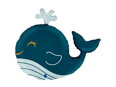 Balon din folie Balena - 68x56 cm - 1 buc.