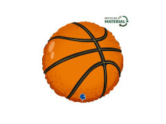 Balon rotund din folie pentru baschet - 14" - 1 buc.