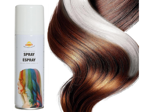 Spray de păr lavabil pastel 125 ml - alb