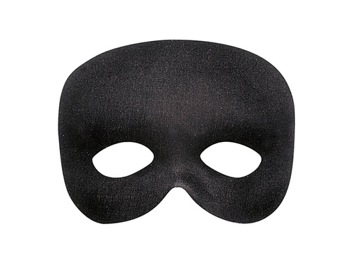 Mască de carnaval venețiană neagră - 1 buc.
