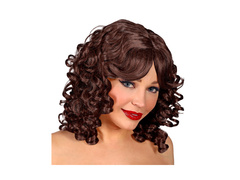 Veronica peruca maro creț