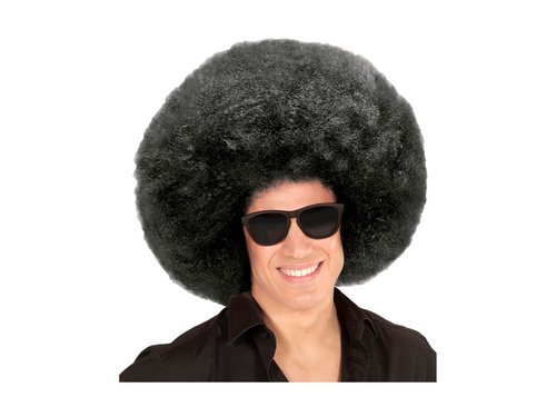 Peruca afro neagră de calitate mare