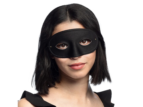 Mască de carnaval neagră - 1 buc.