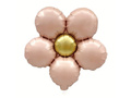 Balon din folie Floare roz - 40 cm - 3 buc.