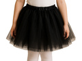 Fustă tutu - negru - 30 cm - 1 buc