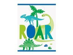 Pungi cadou dinozauri - 8 buc.