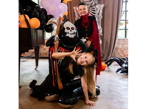 Balon vertical din folie Moartea cu o coasă - 160 cm - 1 buc.