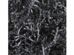 Umplutură pentru cadouri Crinkle - negru - 50 g