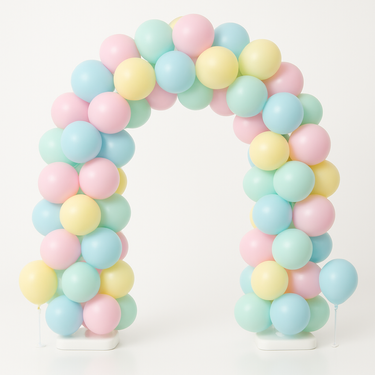 Suport baloane Arc alb - 3 m - 1 buc.