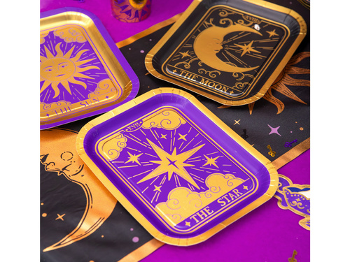 Farfurii de hârtie Carduri - 20 x 15 cm - 6 buc.