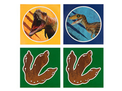 Abțibilduri dinozauri - 4 buc.