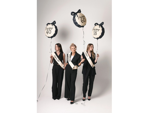 Balon din folie cu arc Happy "18" - 47.5 x 45 cm - 1 buc.