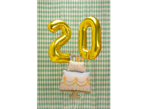 Balon din folie Tort - 62x104 cm - 1 buc.