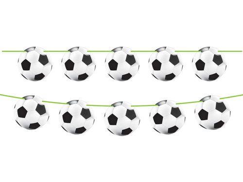 Fotbal Girland - 10 m - 1 buc.