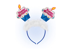 Bentiță cu blană - ziua de naștere cupcakes