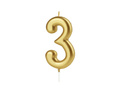 Lumânări numerice aurii - 30 - 2 buc.